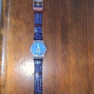 Swatch Eiffel Tower watch